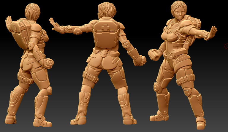 Another Stiletto Unit Miniature – The Oracle