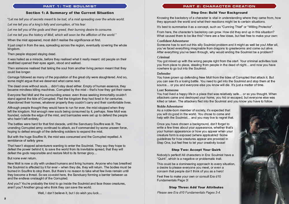 The Era Zone Issue 15 - Era: Soulmist Prototype - Image 2